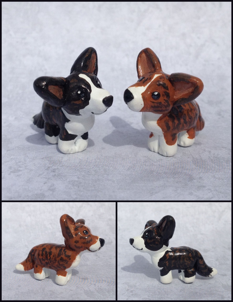 Traum and Maegan-Mini Pet Sculptures