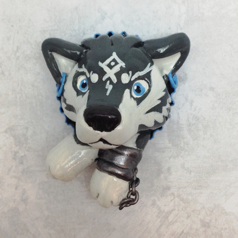 Wolf Link Pop-Out Button