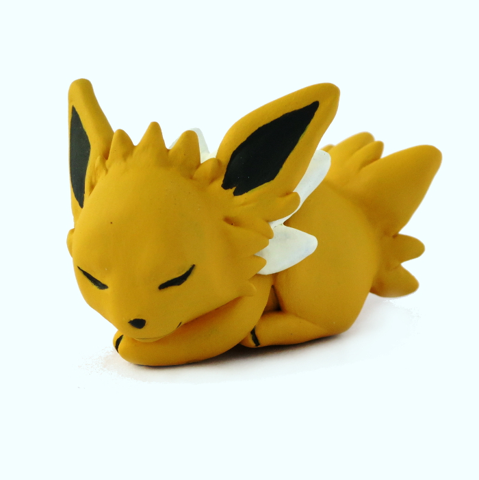 Sleeping Baby Jolteon Sculpture