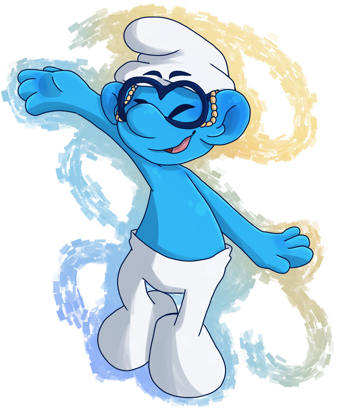 Brainy Rabbit A happy Brainy by FrozenTanuki on DeviantArt