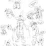 Random Doodlie Doos- Wizardmon