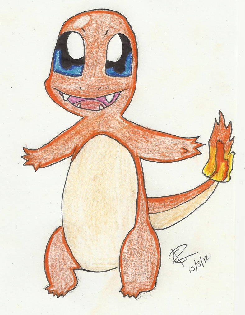 Charmander Kiriban prize by Colorful-Kaiya
