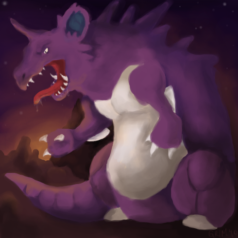 nidoking_speedpaint