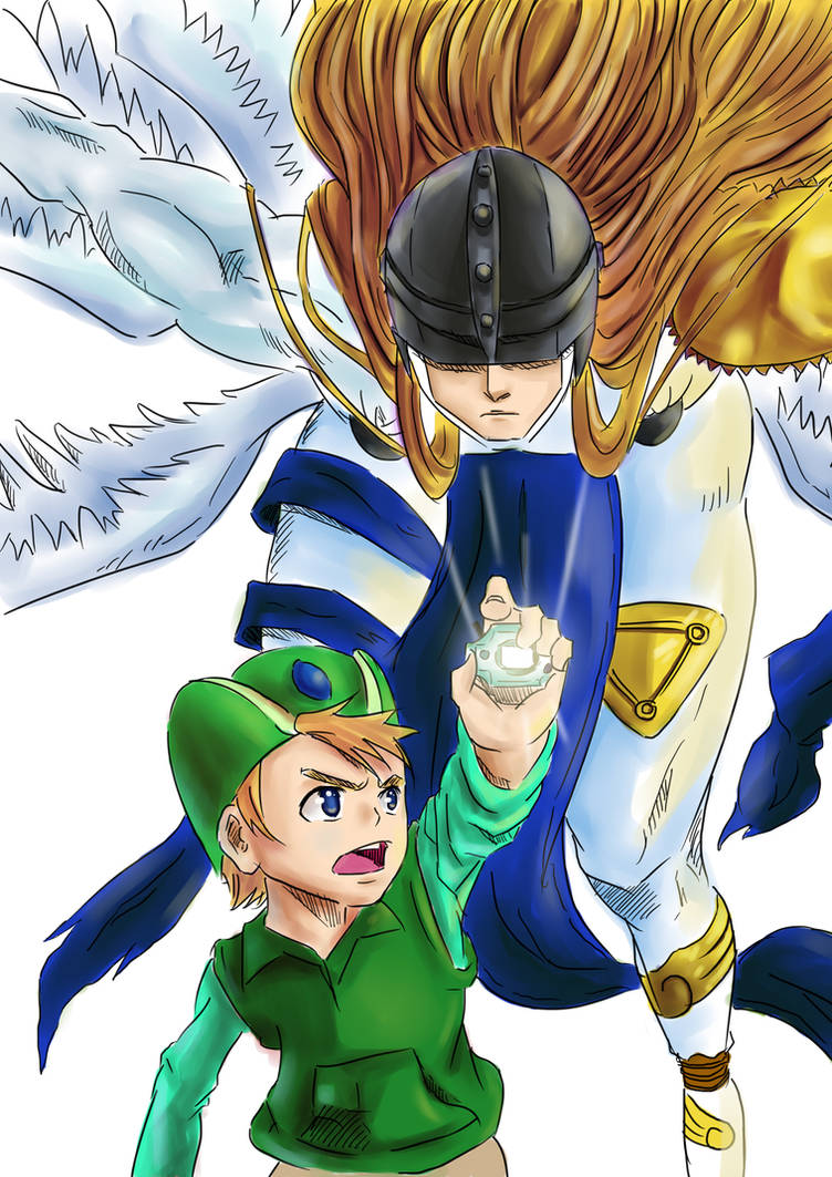 Angemon by MaxeChong on DeviantArt