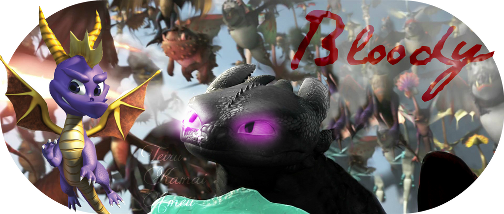 Bloody and Spyro by TeiruKamaiAmeii on DeviantArt