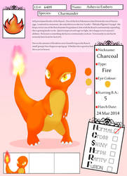 PKMNations Ref: 6409 Charcoal