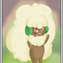 CreamPuff evolved into a Whimsicott!