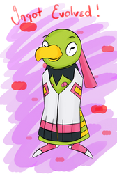 Ingot evolved into a Xatu!