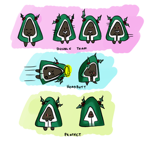 Holly learns Normal type moves.