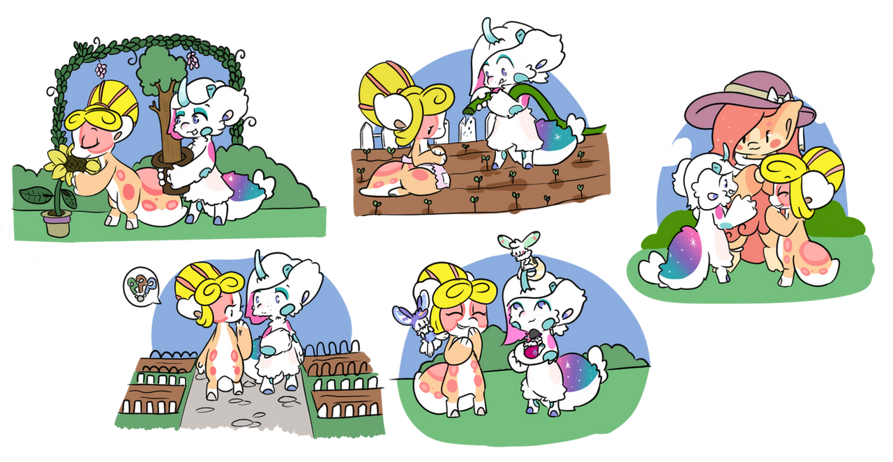 Torte and Artie Fluffia Farming Trial