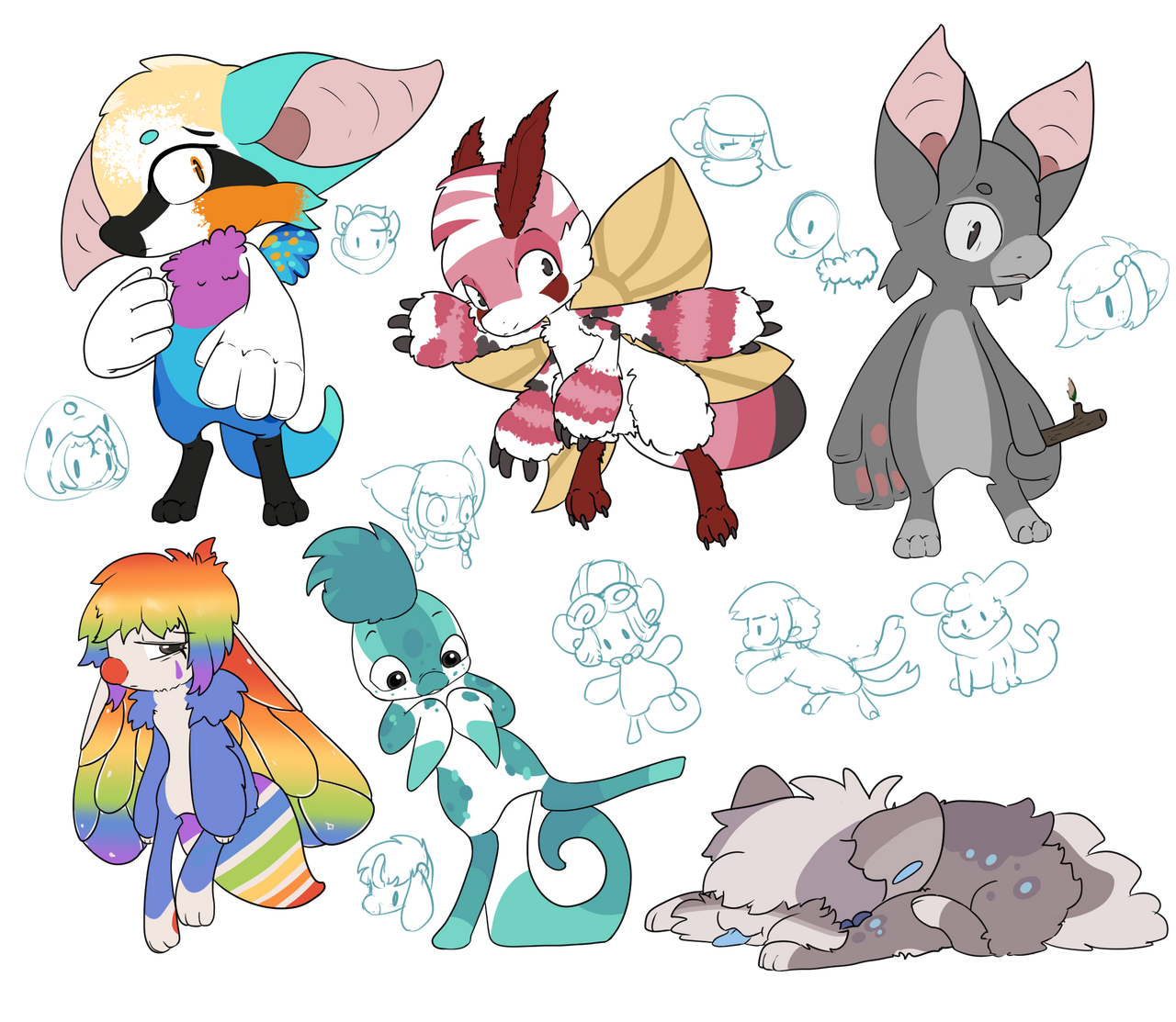 Mixture griffians and doodles