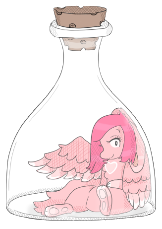 I'm in a bottle?