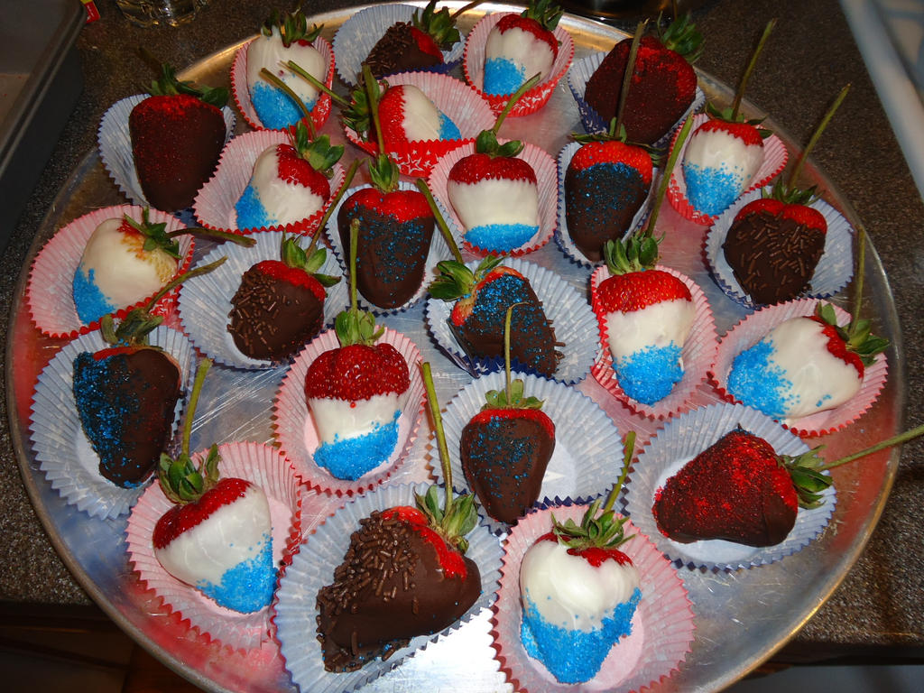 Patriotic Strawberries