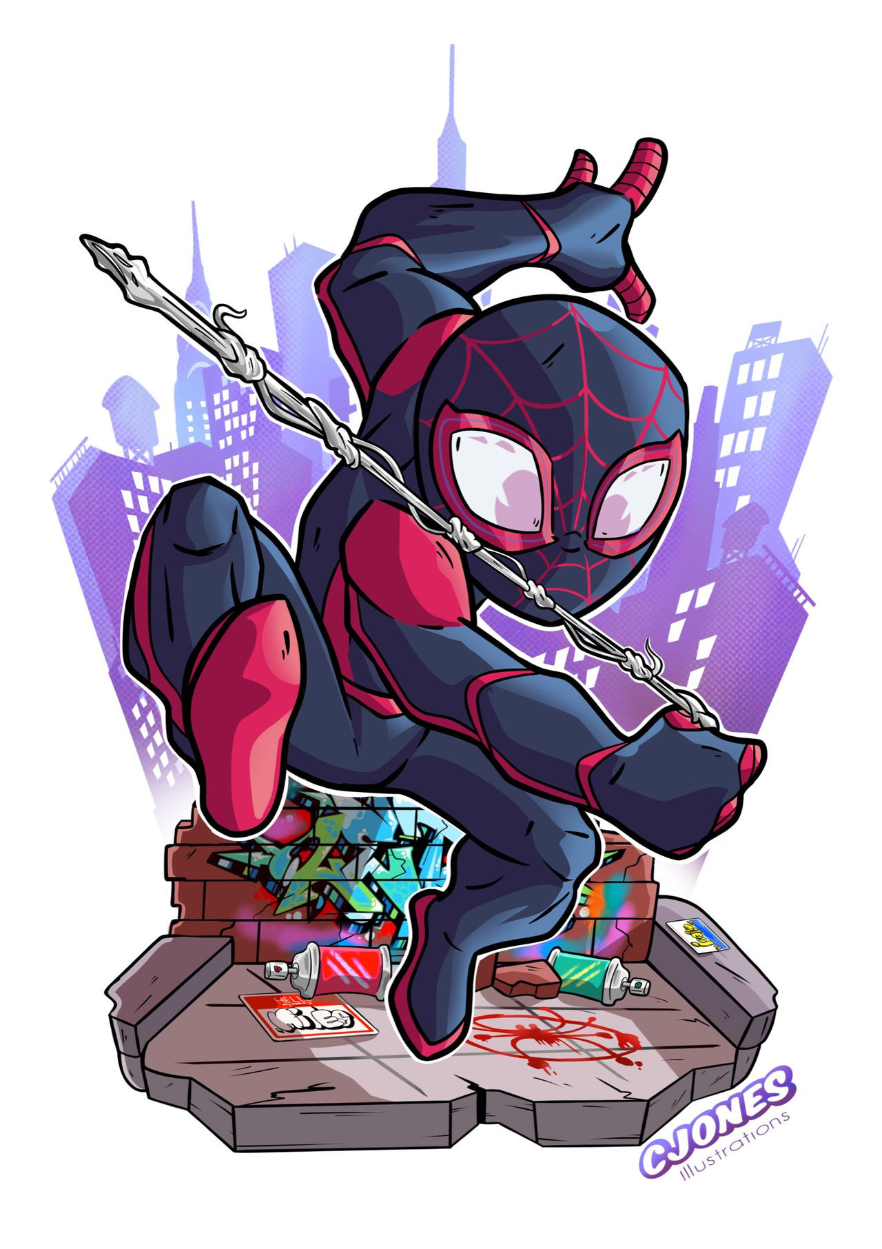 Chibi Miles Morales by CarlJones91 on DeviantArt