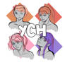 YCH | Just heads | CLOSED