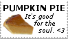 Pumpkin Pie Stamp