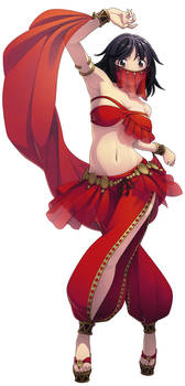 Dorytha as Belly Dancer