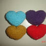 Amigurumi hearts (2)