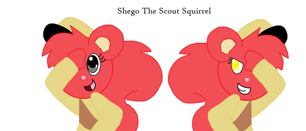 Shego The Scout Squirrel