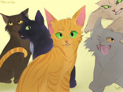 Warrior Cats Into The Wild by TiredPandaBoy on DeviantArt