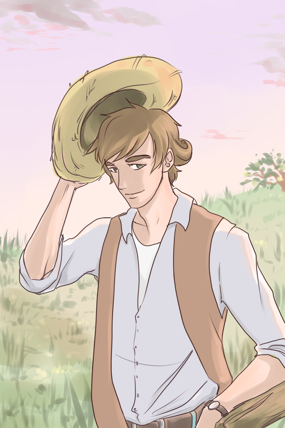 Quiet farmer