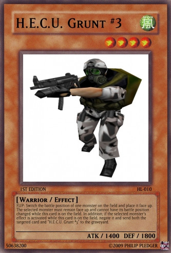 H.E.C.U. Grunt 3 card