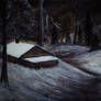 Winter Night (charcoal)