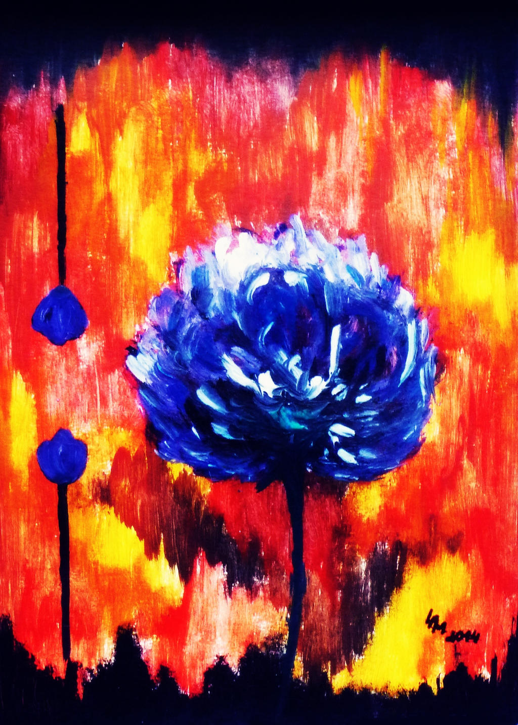 Flowers (acrylic)