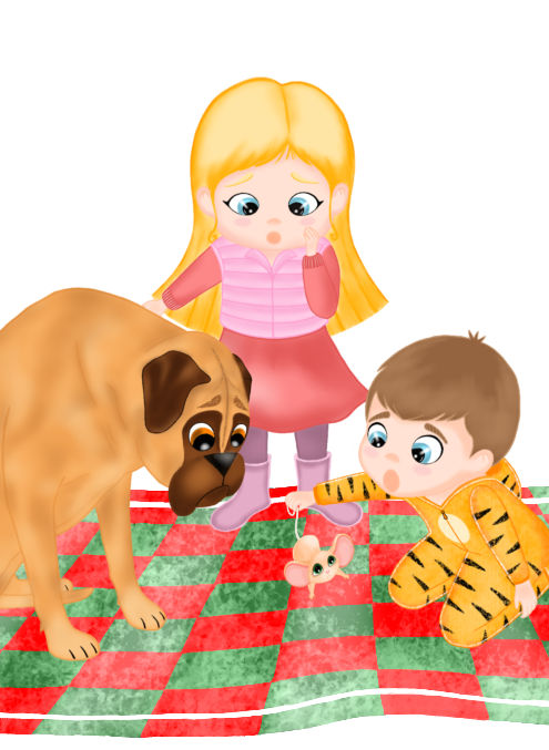 Mouse (children's book illustration) by AlexandraDart on DeviantArt