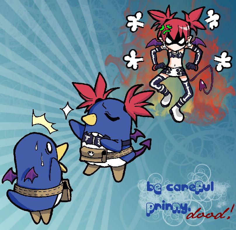 Be careful prinny, dood