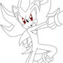 Shadow - sonic x - outline