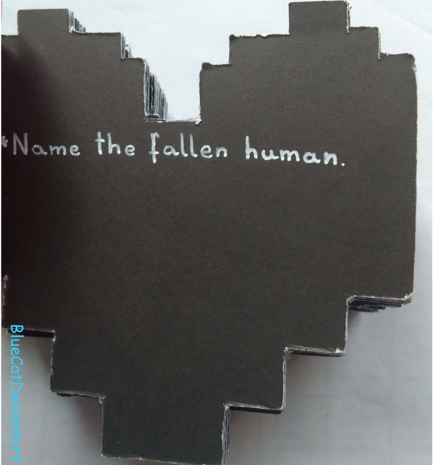 Undertale custom notebook page 3 by BlueCatDeviantart on DeviantArt