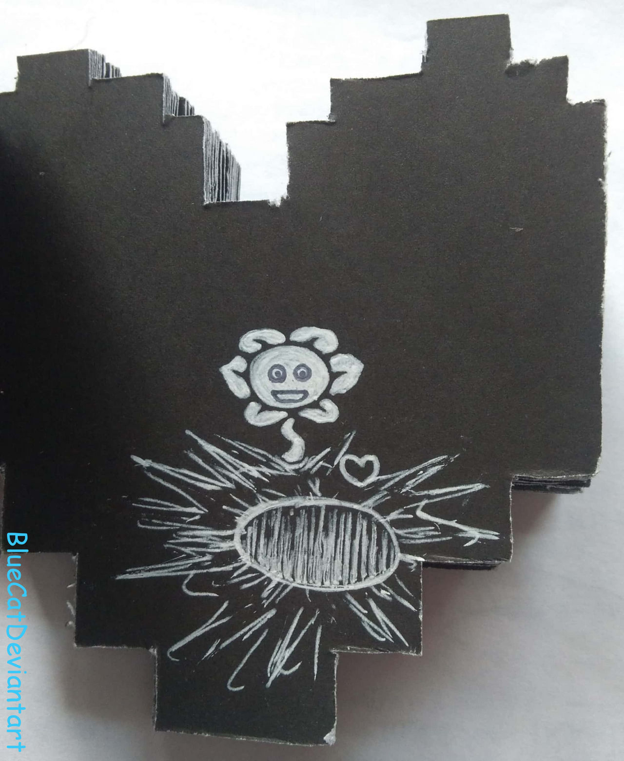 Undertale custom notebook page 16 by BlueCatDeviantart on DeviantArt