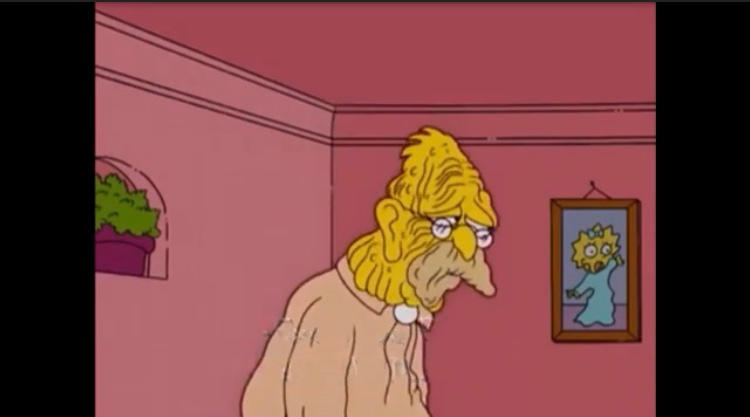 photo Abe Simpson Meme Template sad abe simpson by dirtylouis2003 on