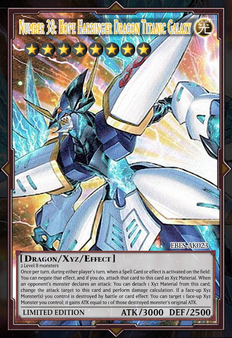 Number 38 Hope Harbinger Dragon Titanic Galaxy Number 38: Hope Harbinger Dragon Titanic Galaxy by Arthen-Zero on