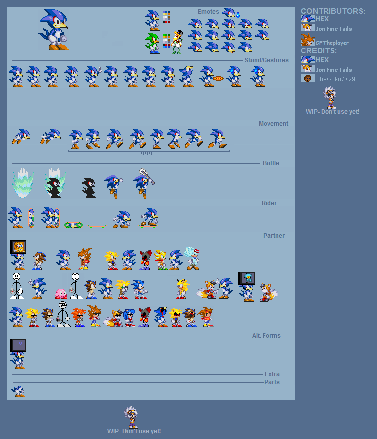 Exetior's Tails - Mod Gen Project Style Sprites by EchidKnux on DeviantArt