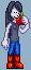 Some times i just sprite for the face's.