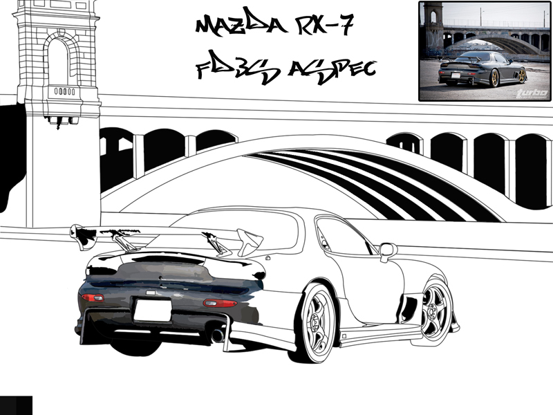 Mazda RX-7 FD3S aSpec WIP4