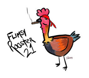 Flimsy Rooster Logo