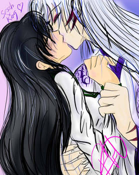 Sesshomaru x Kagome Color