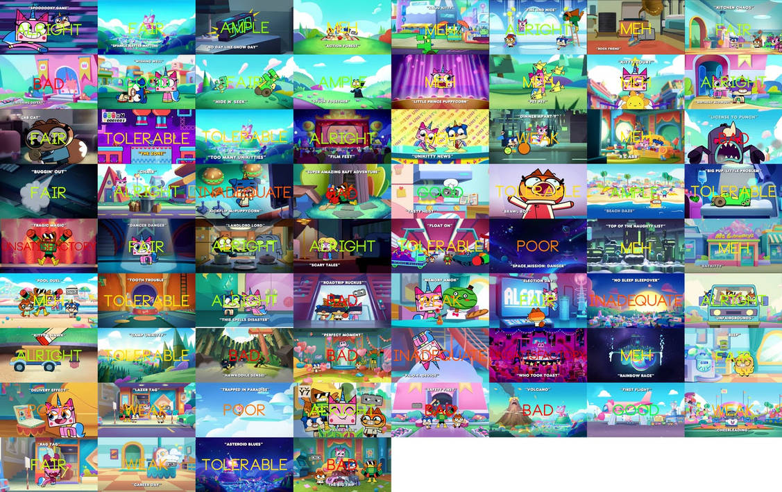 Unikitty Camera Unikitty (All 68 Episodes at the same time) by xaviercup on DeviantArt