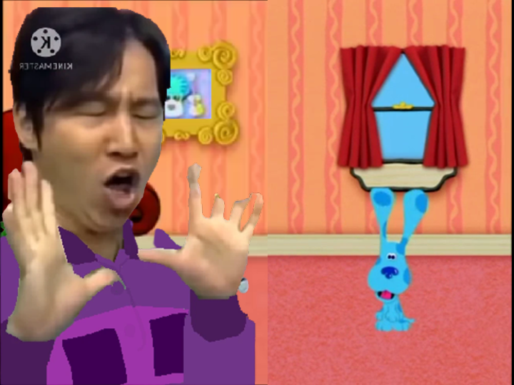 blue's clues dress up day mailtime Blue's Clues Dress Up Day Joe Purple Shirt Mailtime Song