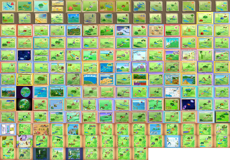 Map (All 178 Episodes at the same time) by xaviercup on DeviantArt