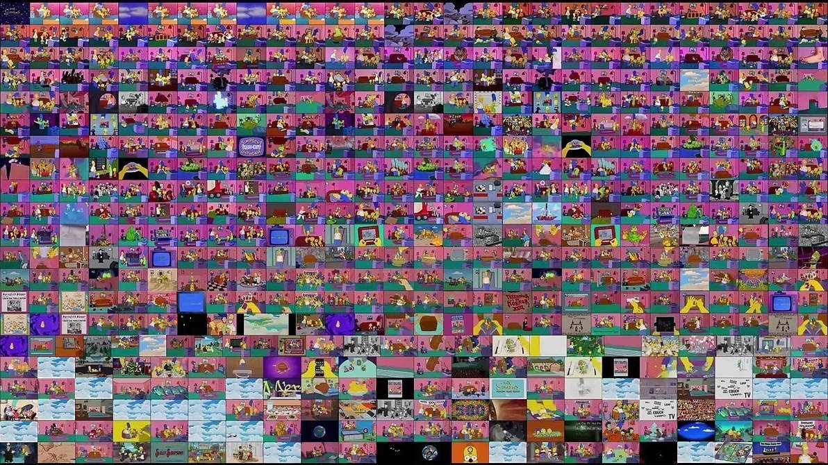 Simpsons (All 554 episodes at the same time) by xaviercup on DeviantArt