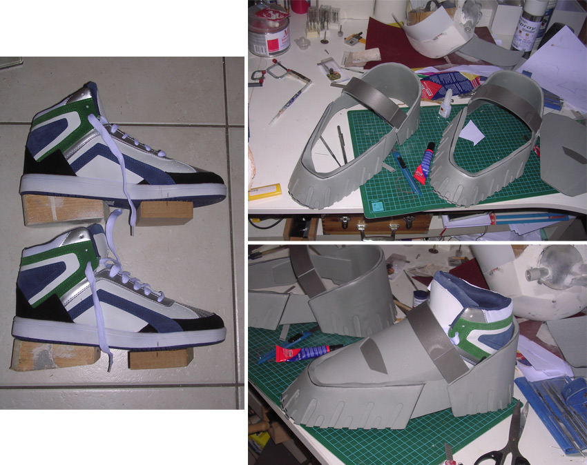 Briareos cosplay shoes