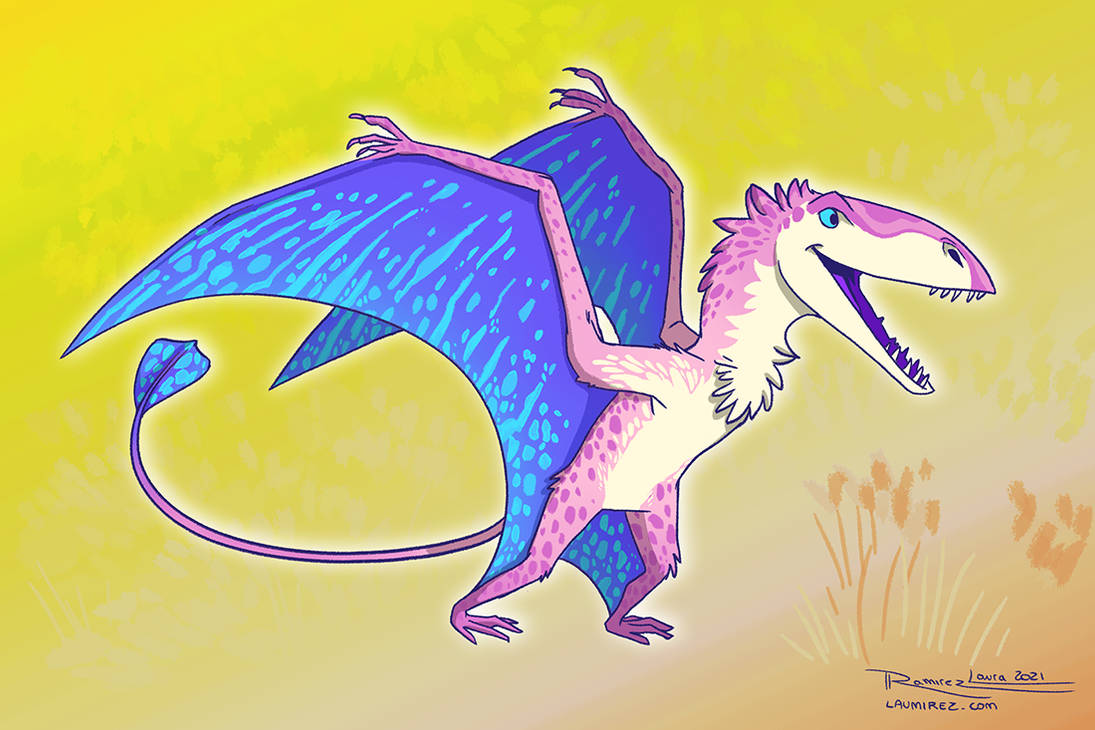 Dimorphodon // Dinovember 2021 - Day 6 by LauraRamirez on DeviantArt