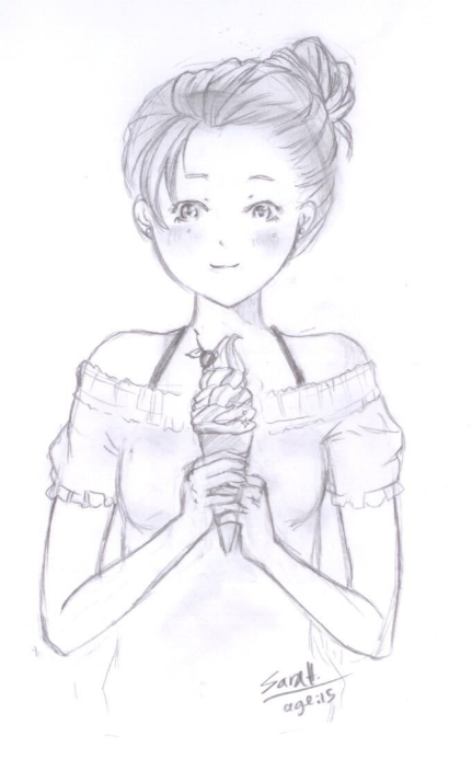 Ice Cream Girl Sketch By Noodlebusters On Deviantart Ice Cream Girl Sketch By Noodlebusters On Deviantart