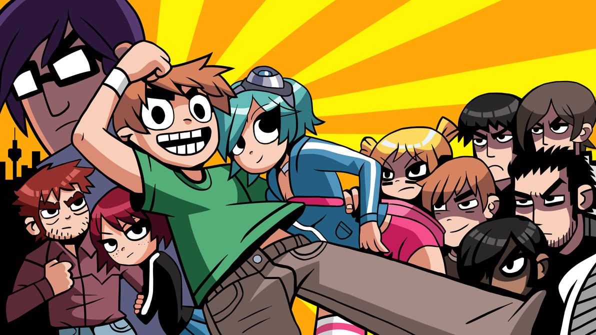 Scott Pilgrim Vs. The World Start Screen HD by Cottommy on DeviantArt Scott Pilgrim Vs. The World Start Screen HD by Cottommy on DeviantArt