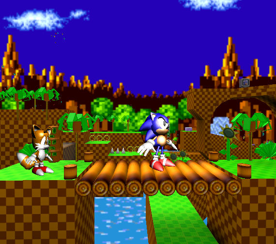 Green Hill Zone 3D by SmashToons on DeviantArt