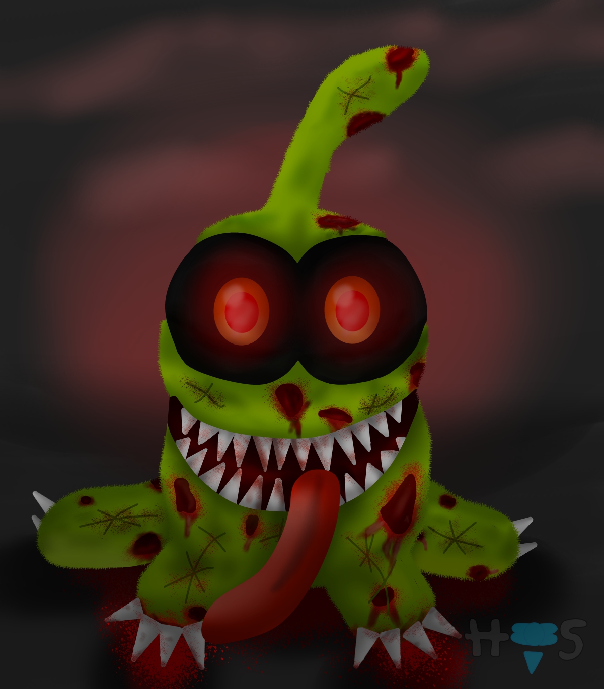 Cut the rope : Creepy on nom by HarrySparkle on DeviantArt